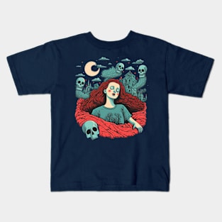 Nyctophiliac Dreams Kids T-Shirt